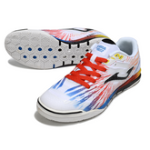 Joma Regate Rebound IC Futsal Boot White, Red and Yellow